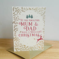 Merry Christmas Mum & Dad YUL13