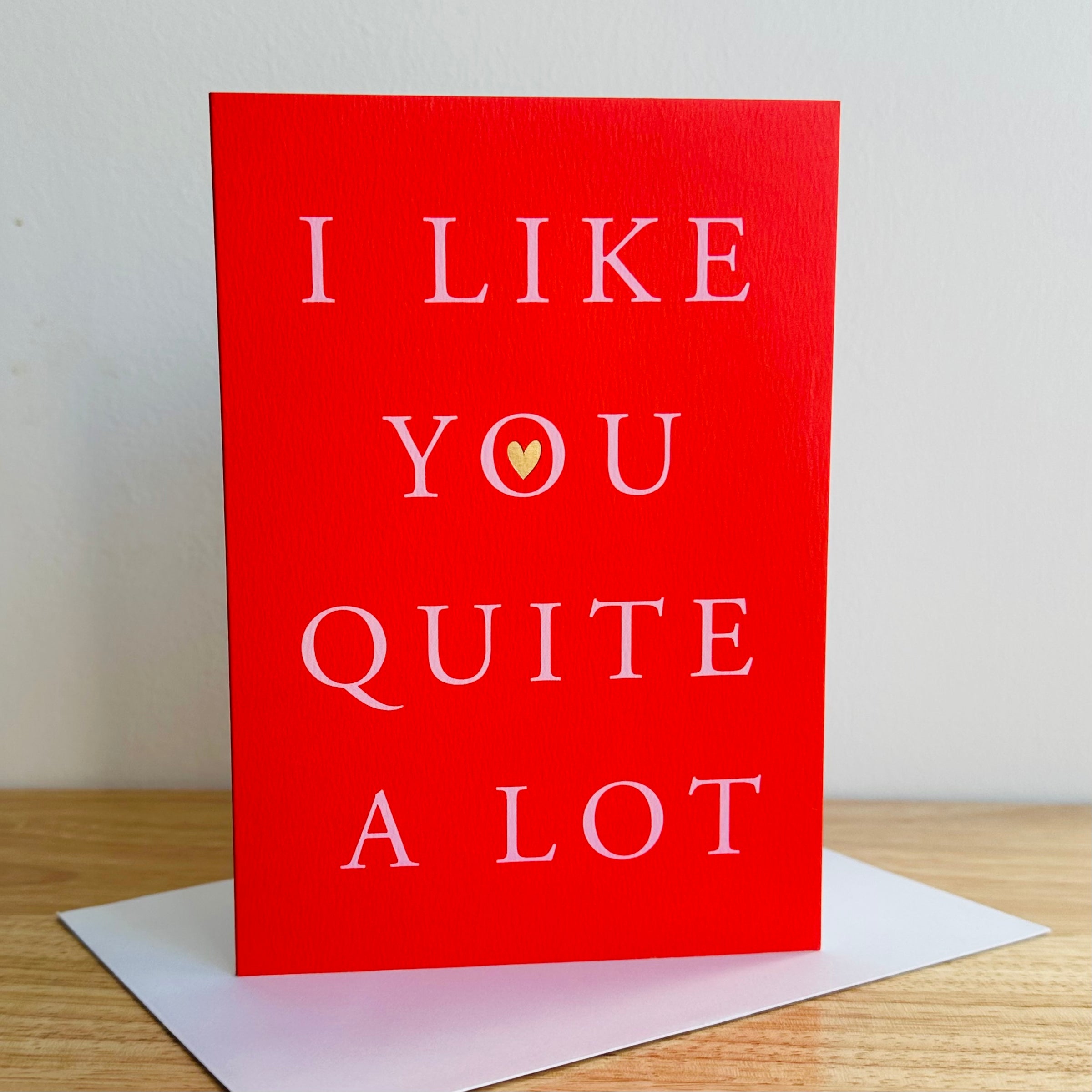 XO07 I Like You Quite A Lot