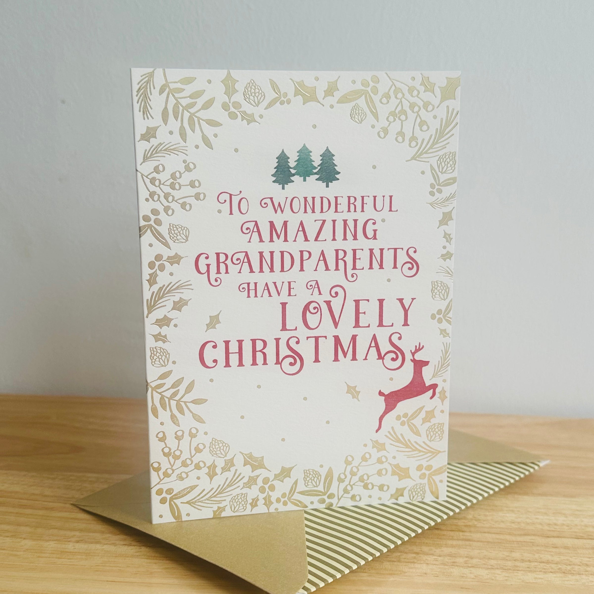 Merry Christmas Grandparents YUL14