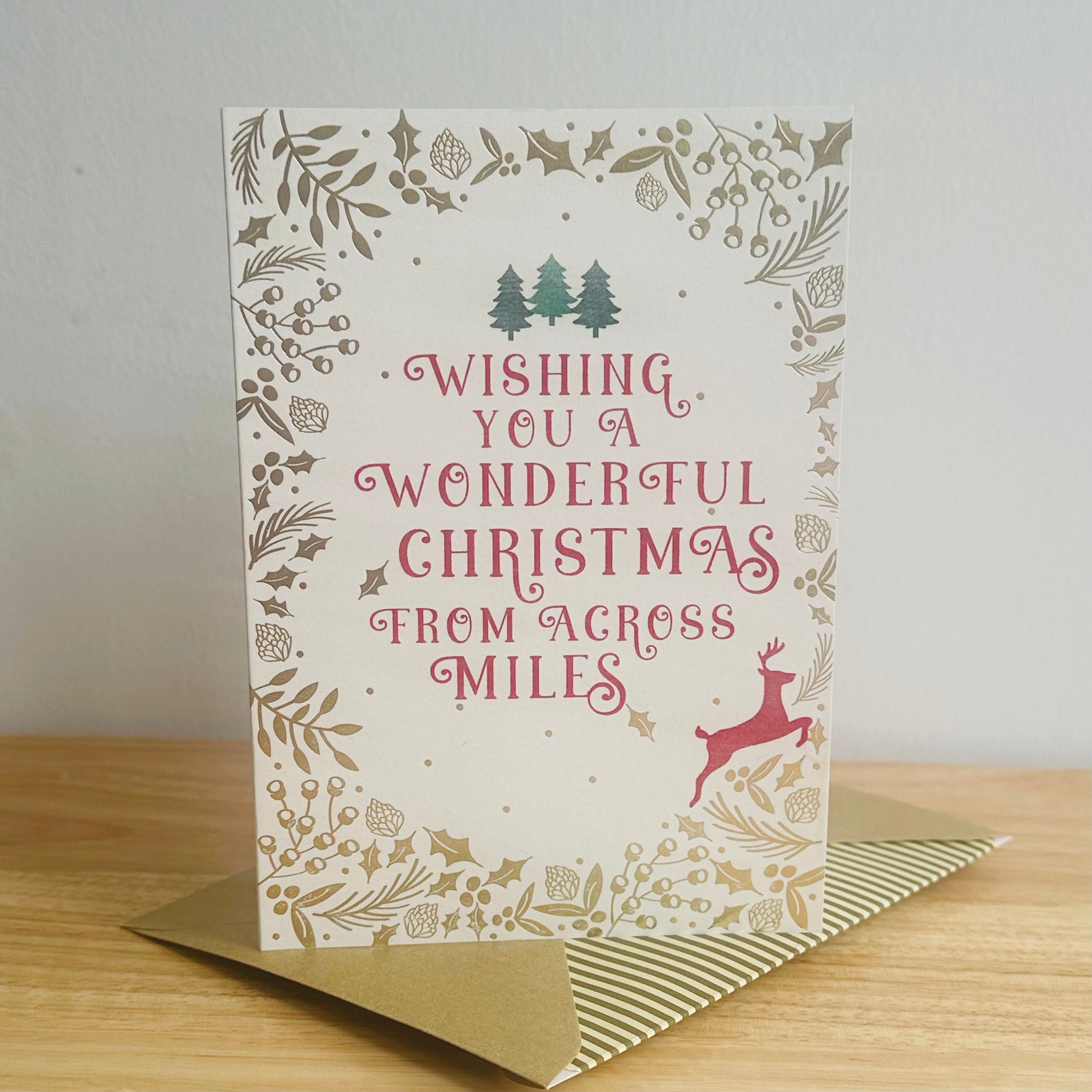 Merry Christmas From Across The Miles YUL15