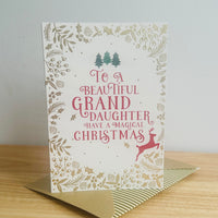 Merry Christmas Granddaughter YUL05