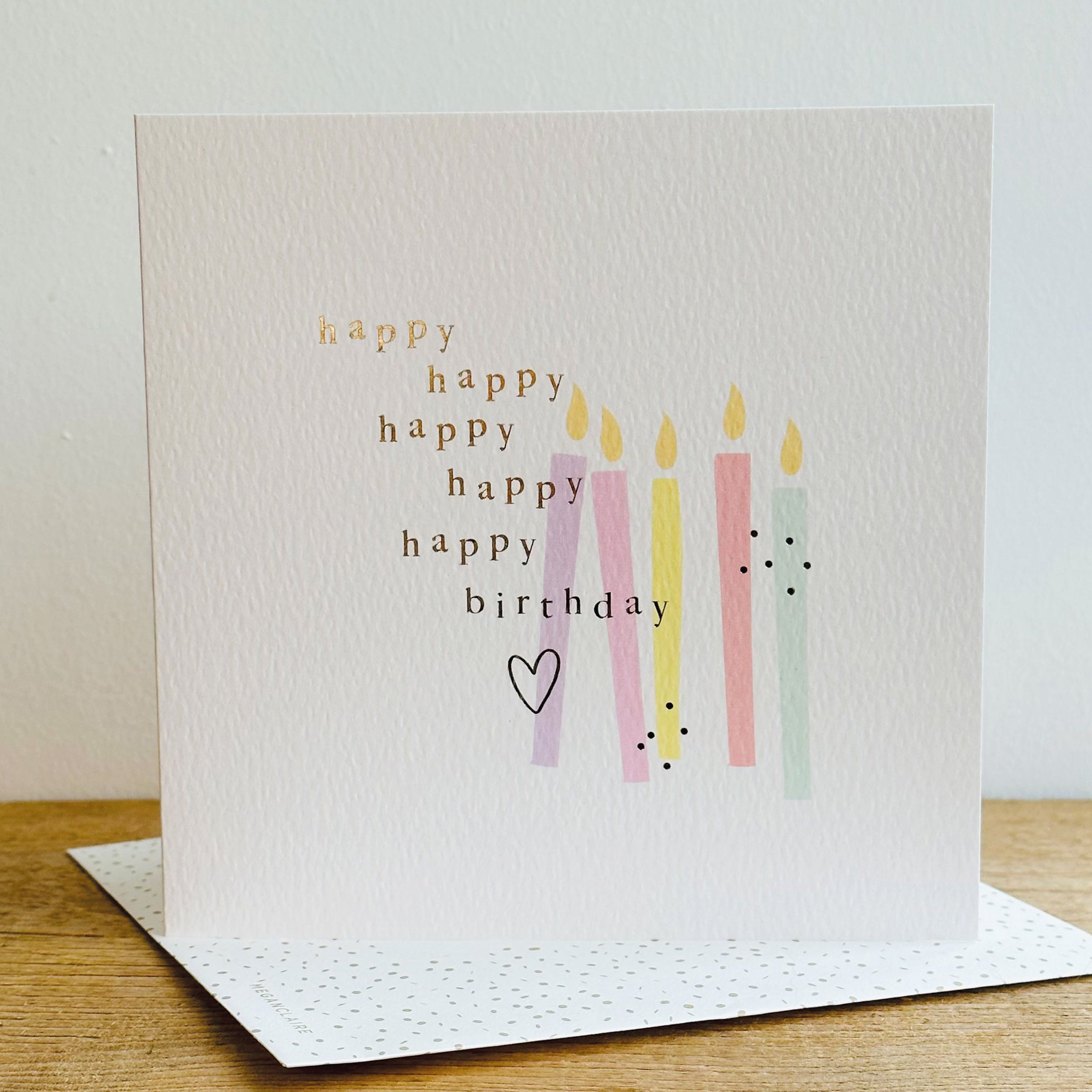 DD13 Happy Birthday Candles