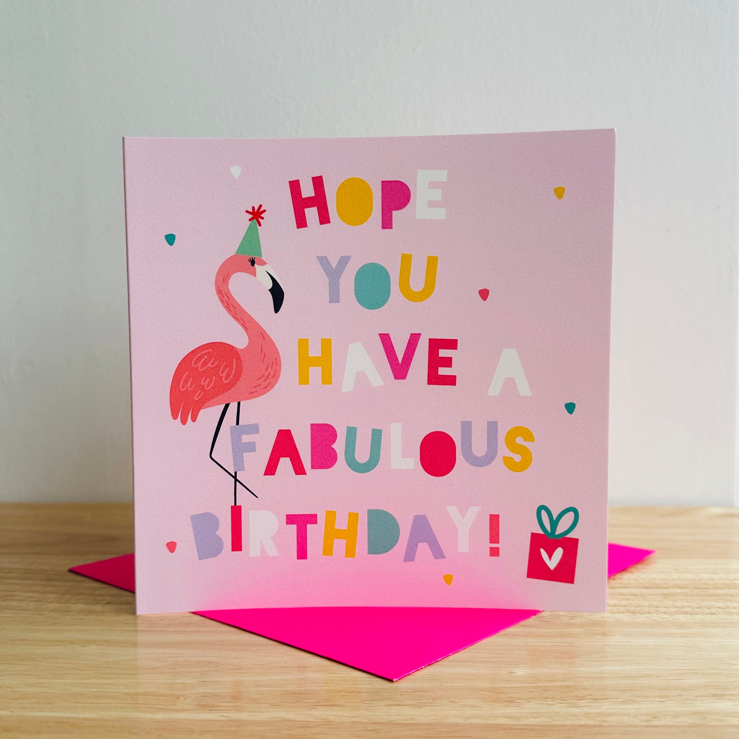 JT01 - Children's Birthday Flamingo