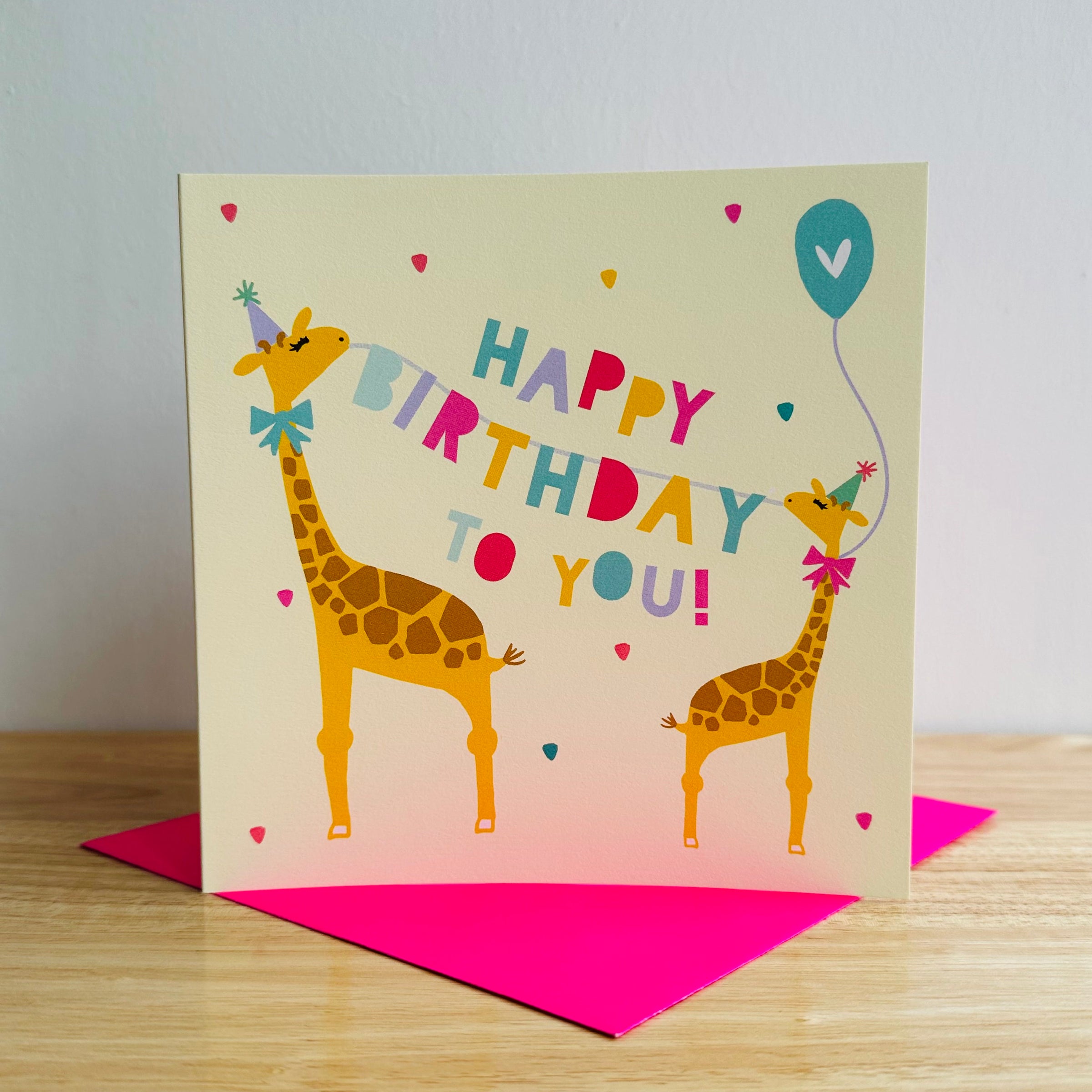 JT02 - Children's Birthday Giraffe