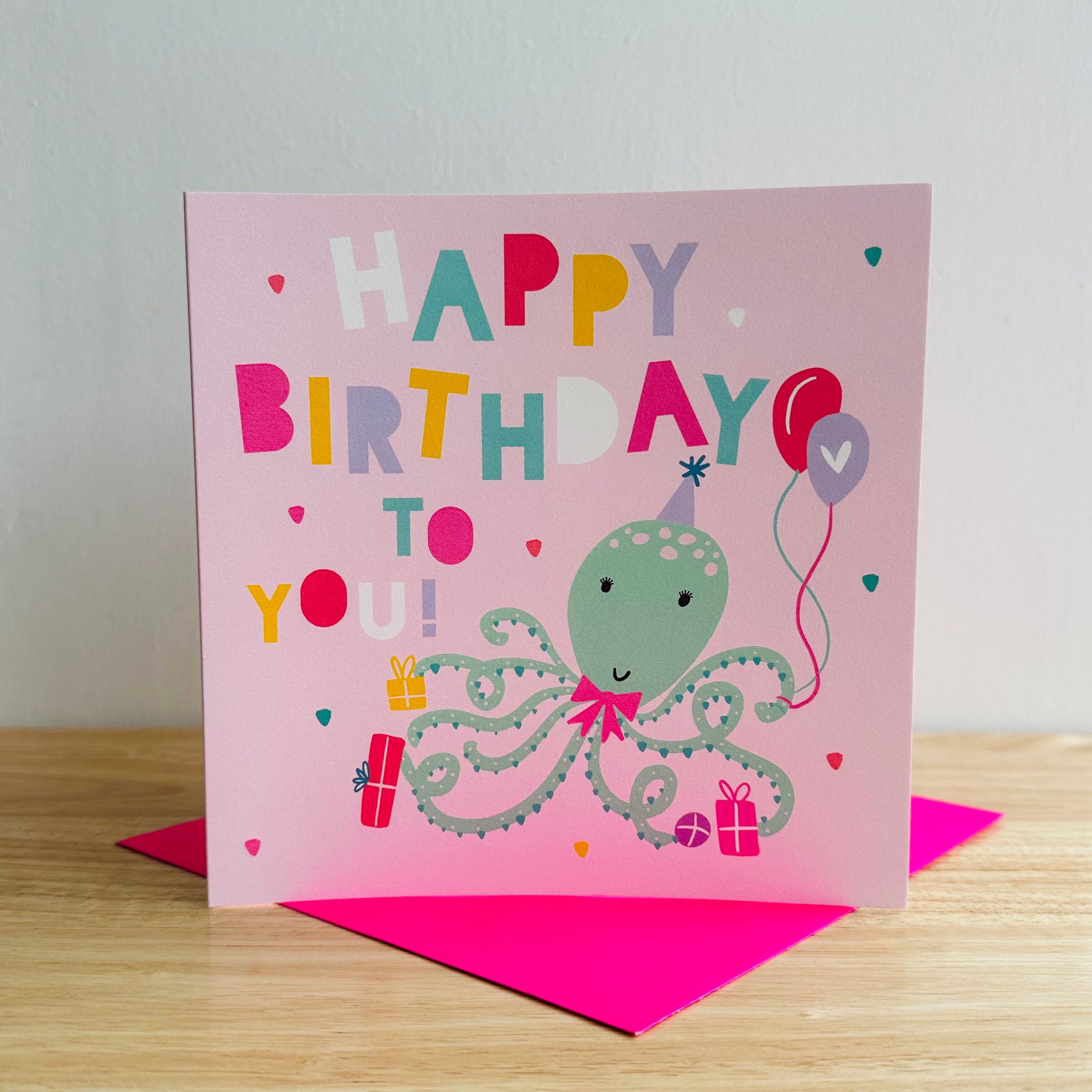JT04 - Children's Birthday Octopus