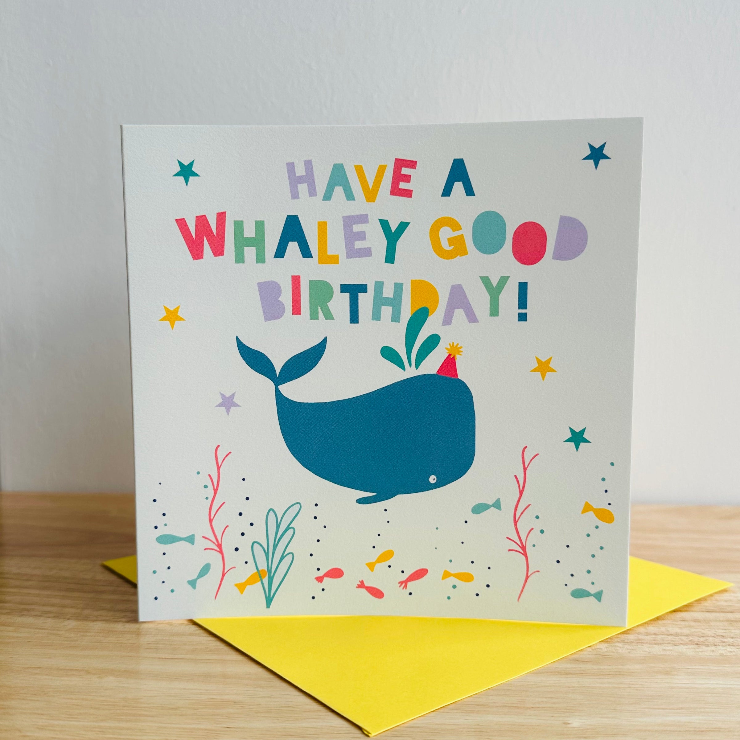 JT07- Children's Birthday Whale