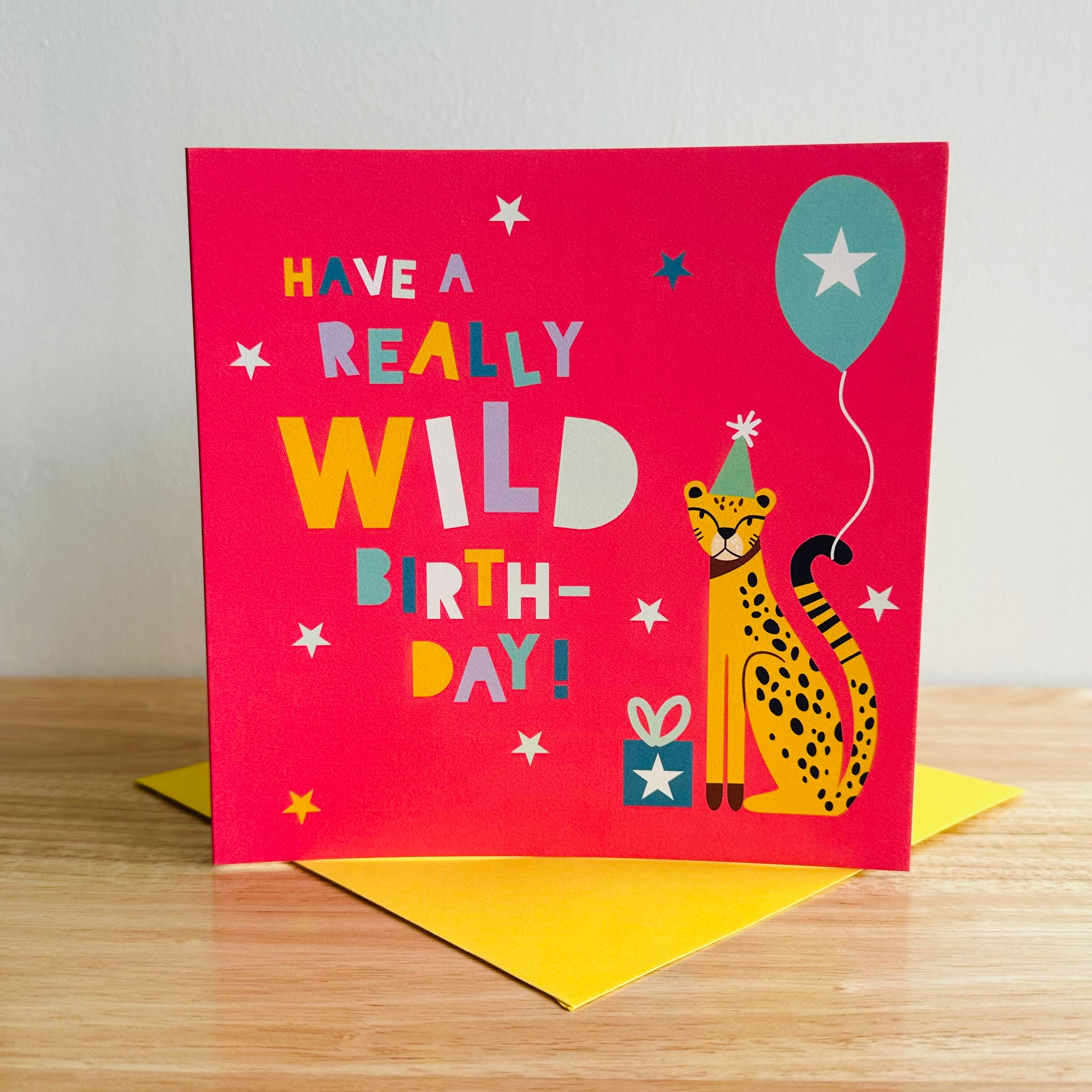 JT10 - Children's Birthday Cheetah