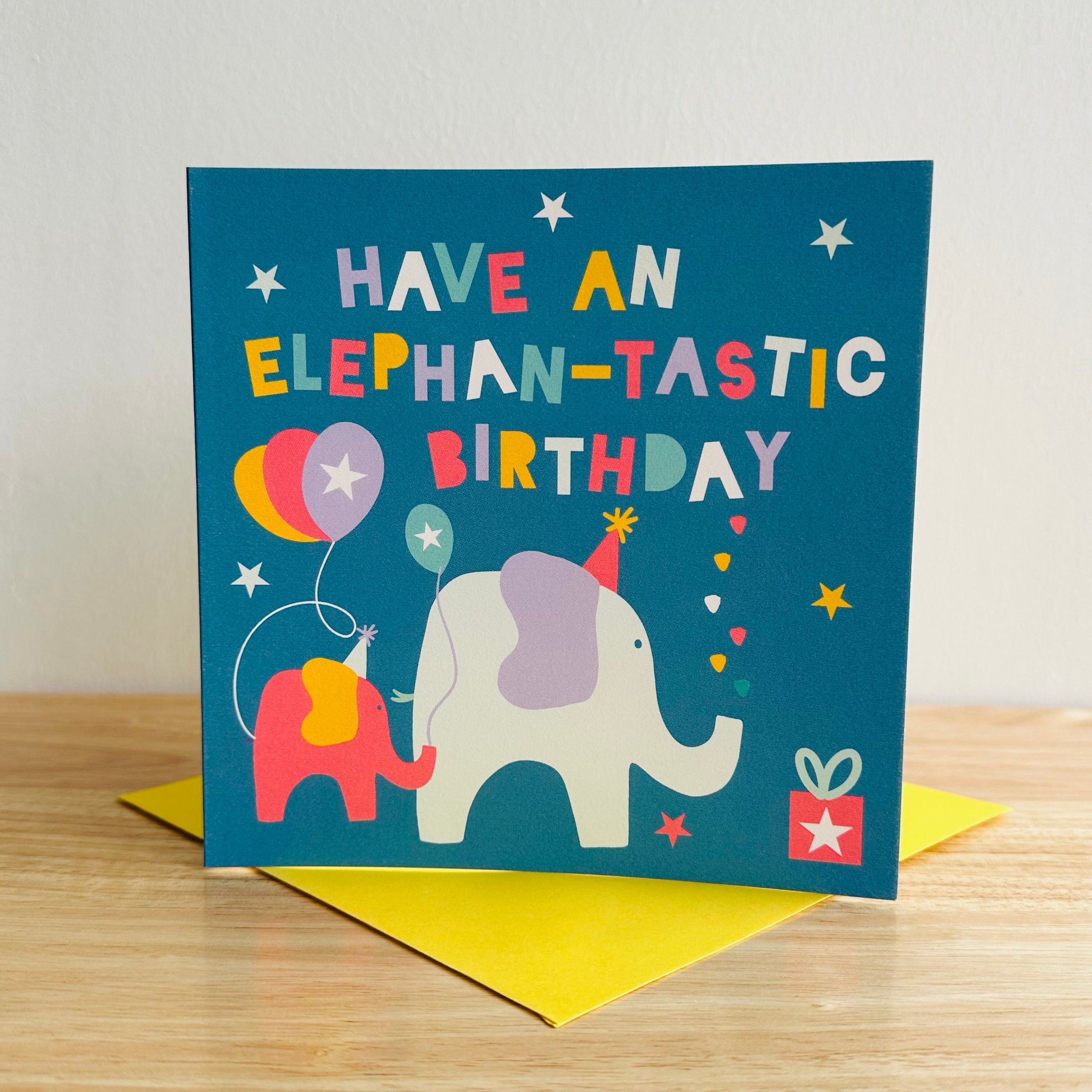 JT12 - Children's Birthday Elephant