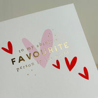 LH11 Favourite Person