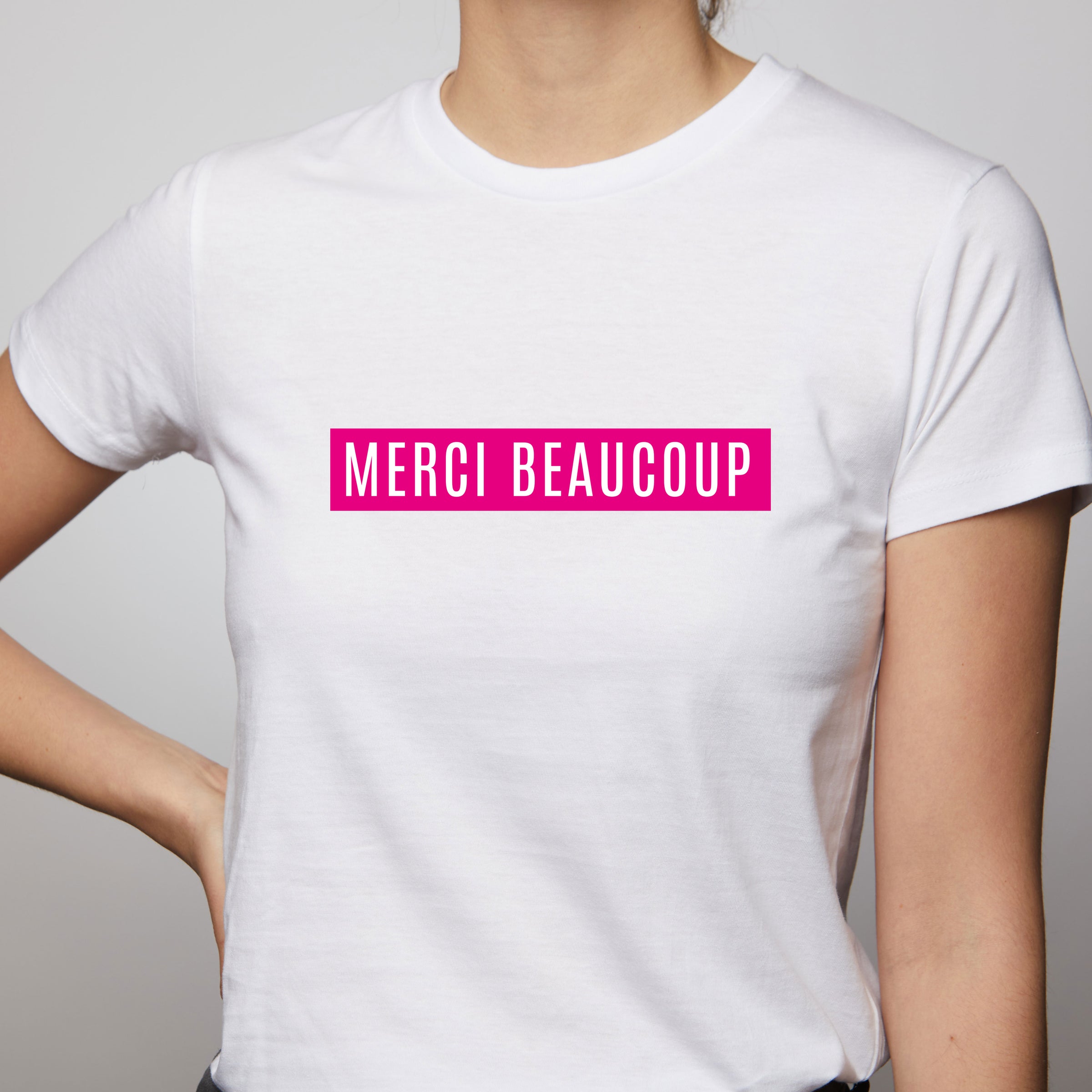 Merci Beaucoup T-Shirt - White