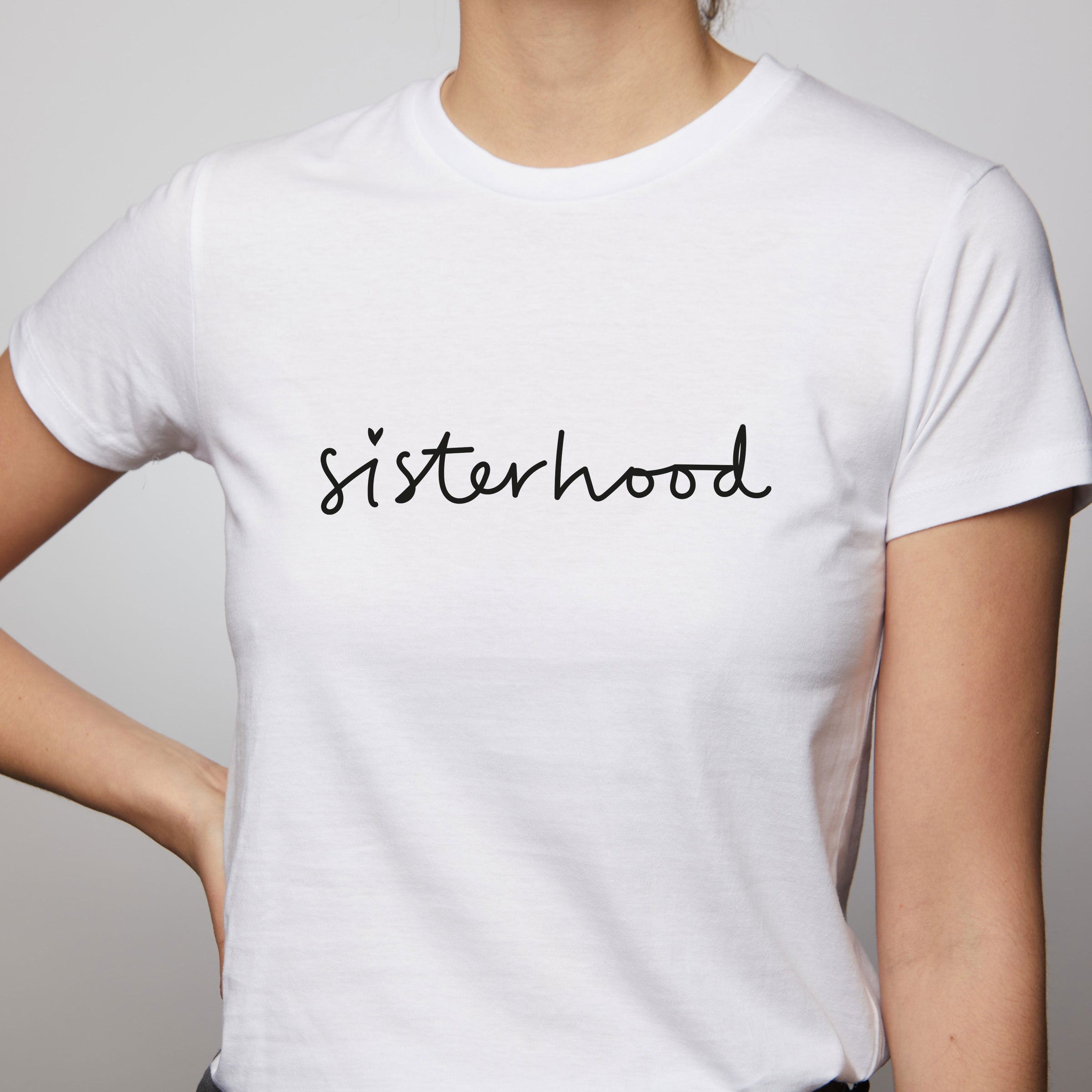 Sisterhood T-Shirt - White