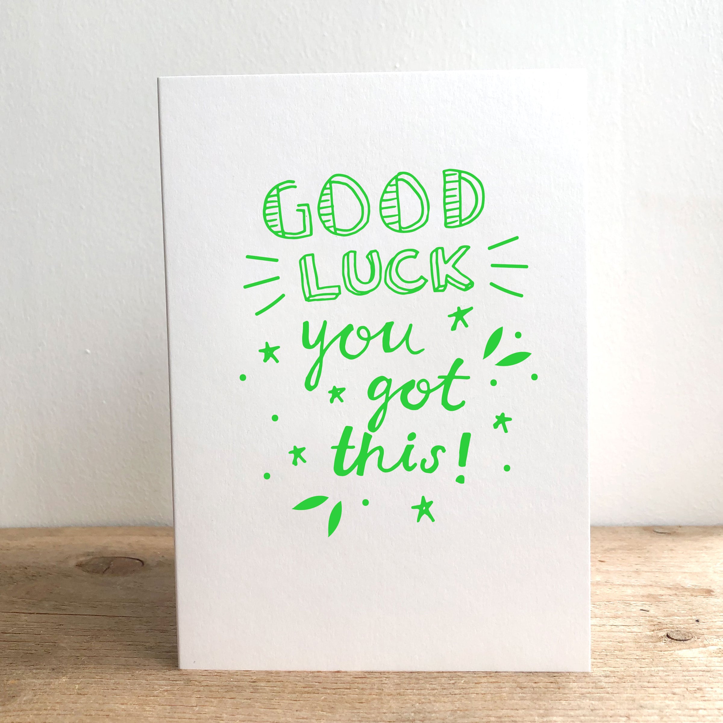 NEO-24 - Good Luck You Got This