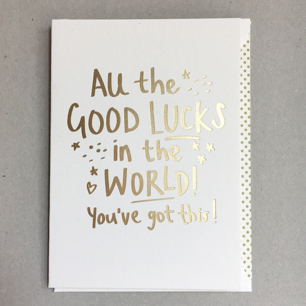 All The Good Lucks BS10