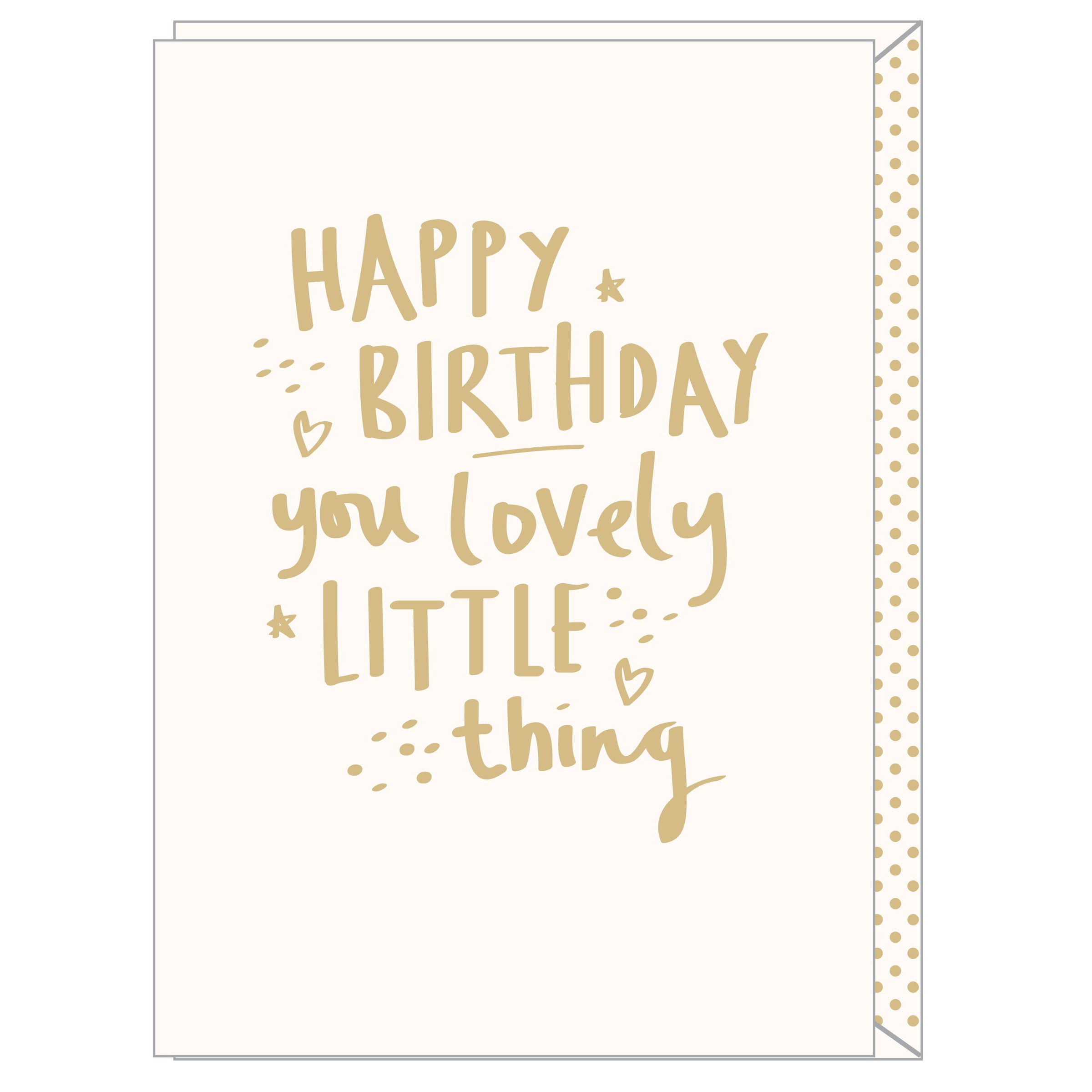 Happy Birthday You Lovely Little Thing BS16