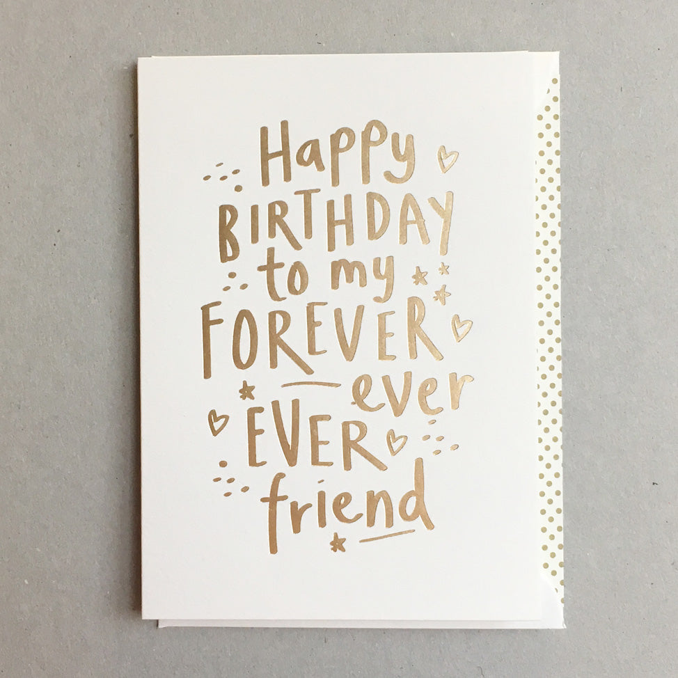 Happy Birthday Forever Friend BS25