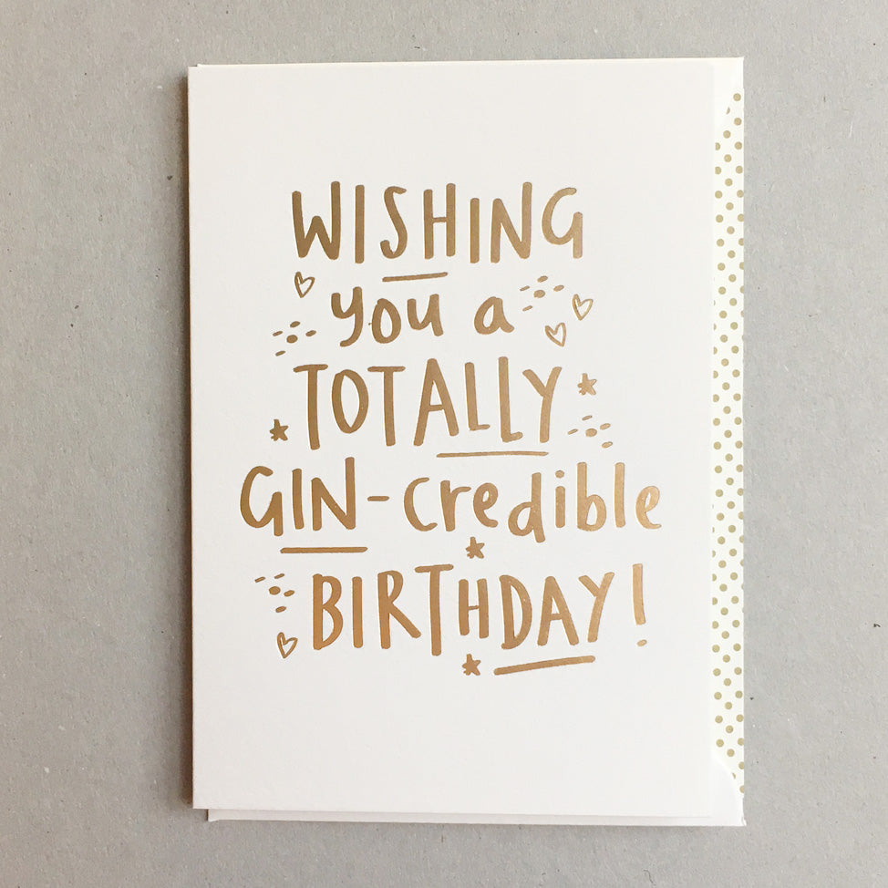 Gin-Credible Birthday BS26
