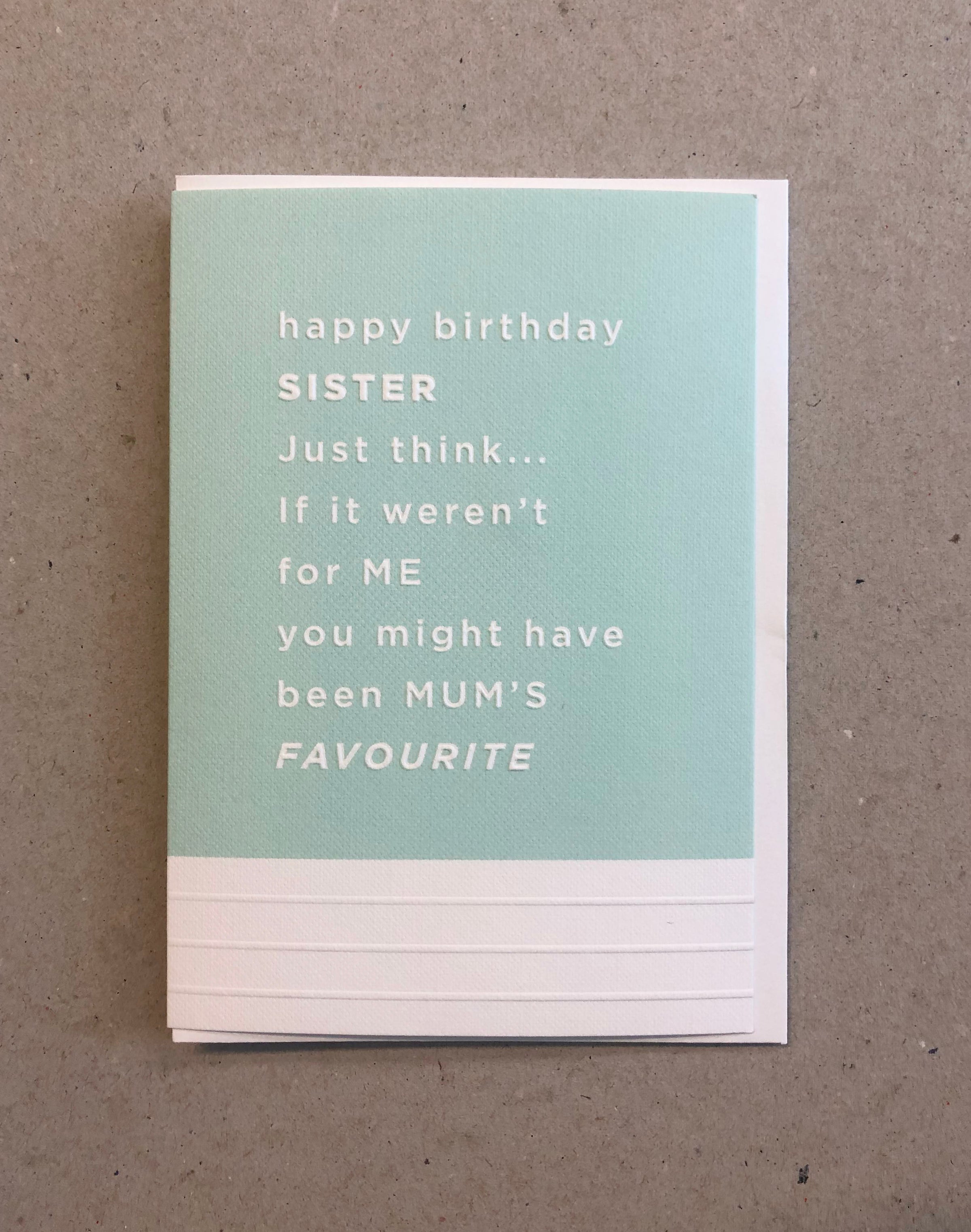 Happy Birthday Sister FRE24