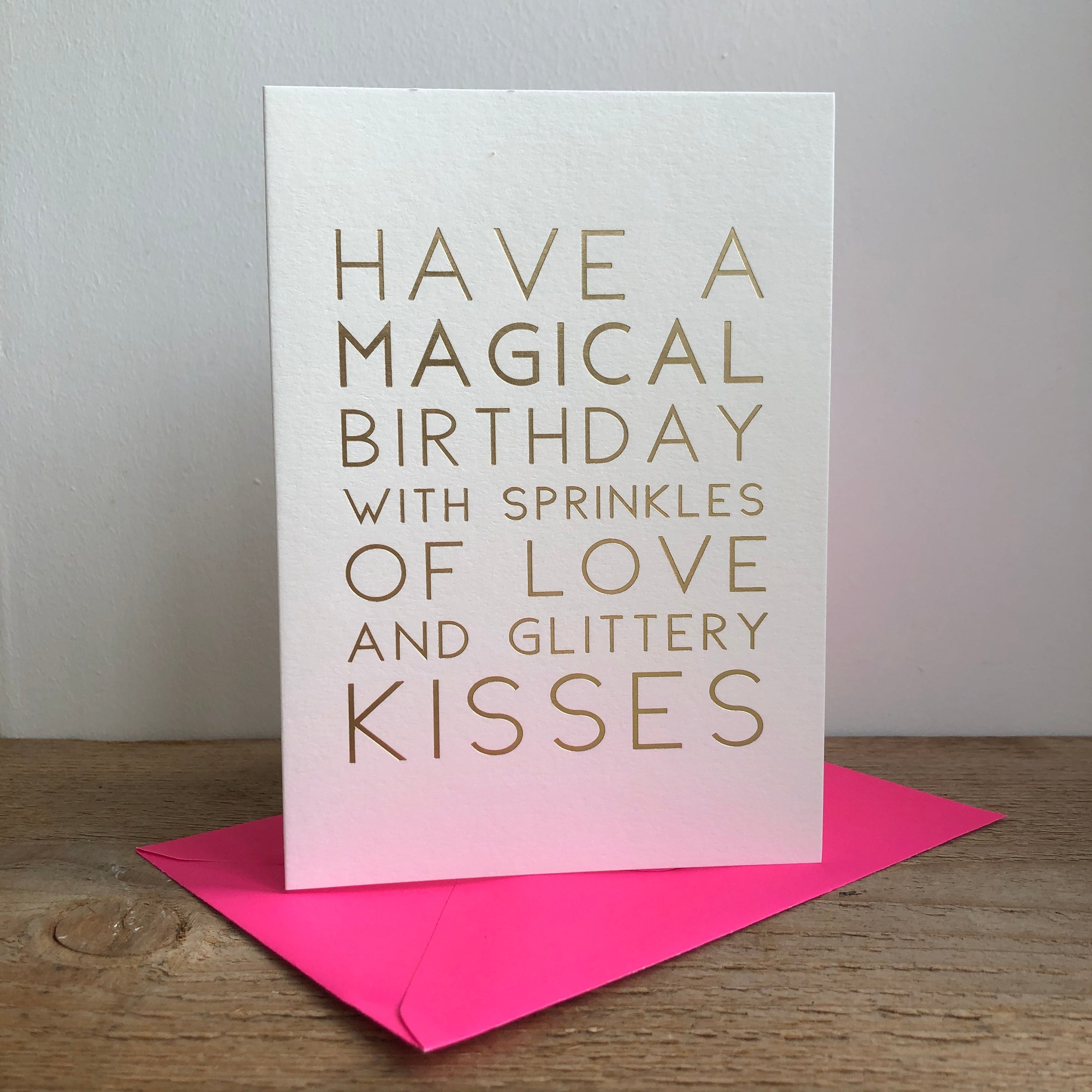 Magical Birthday & Glittery Kisses MAY04