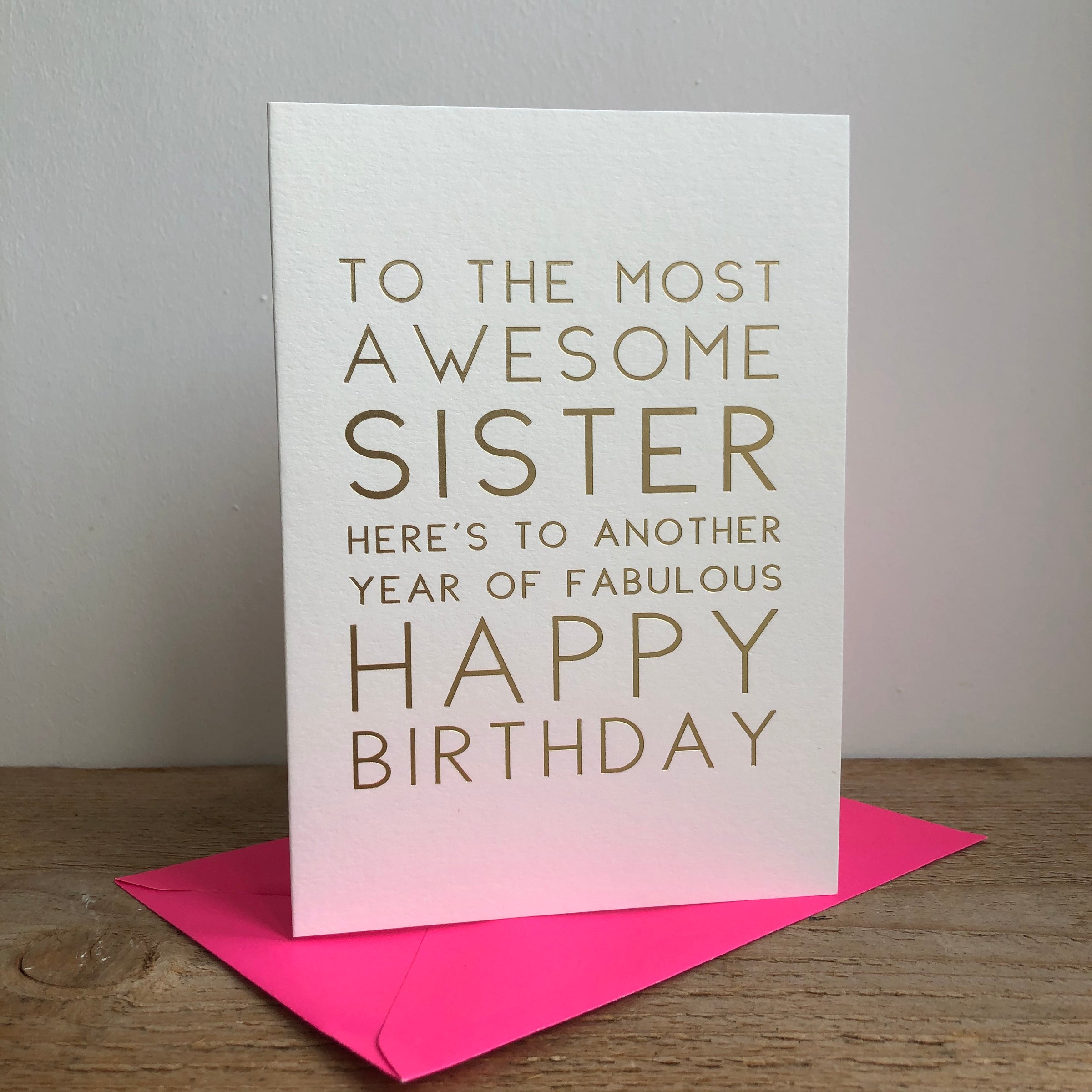 Awesome Sister Birthday MAY09