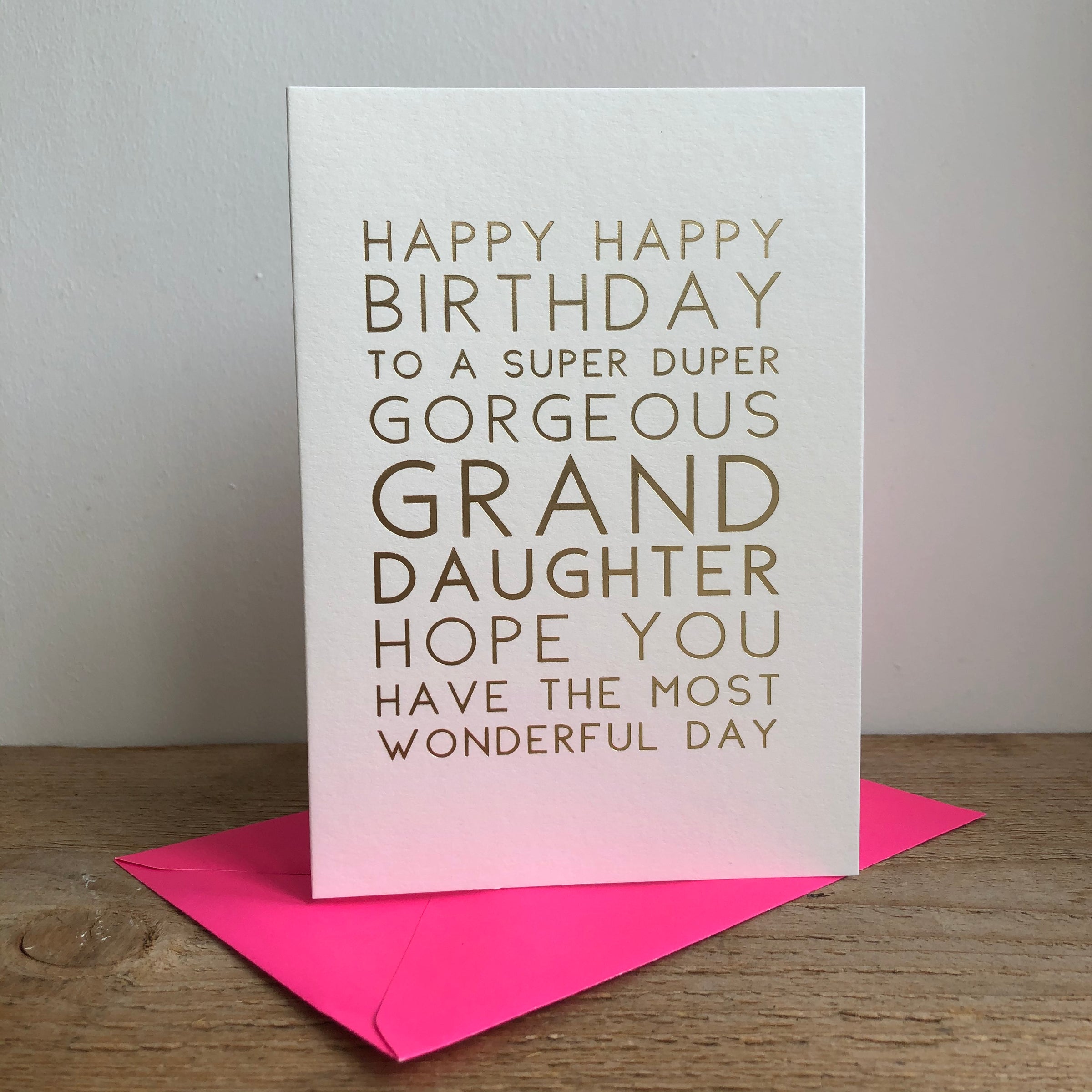 Gorgeous Granddaughter Birthday MAY11