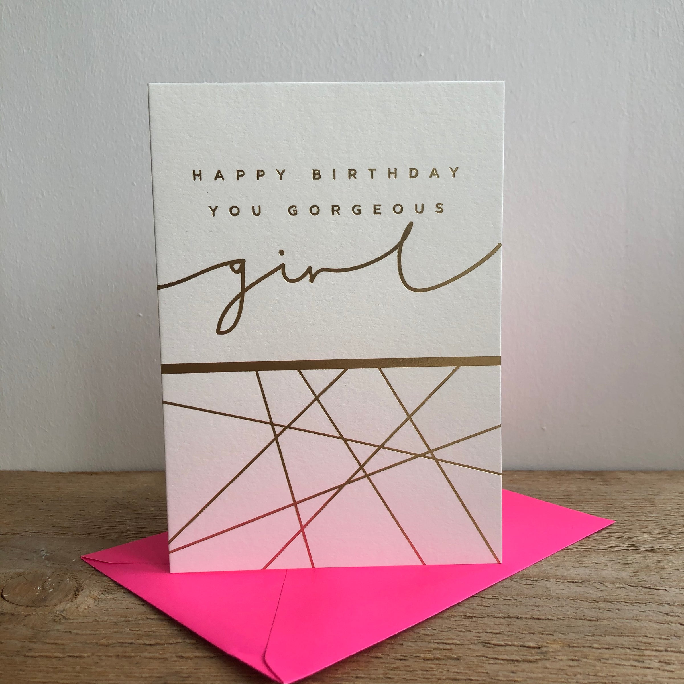 Happy Birthday Gorgeous Girl LQ18