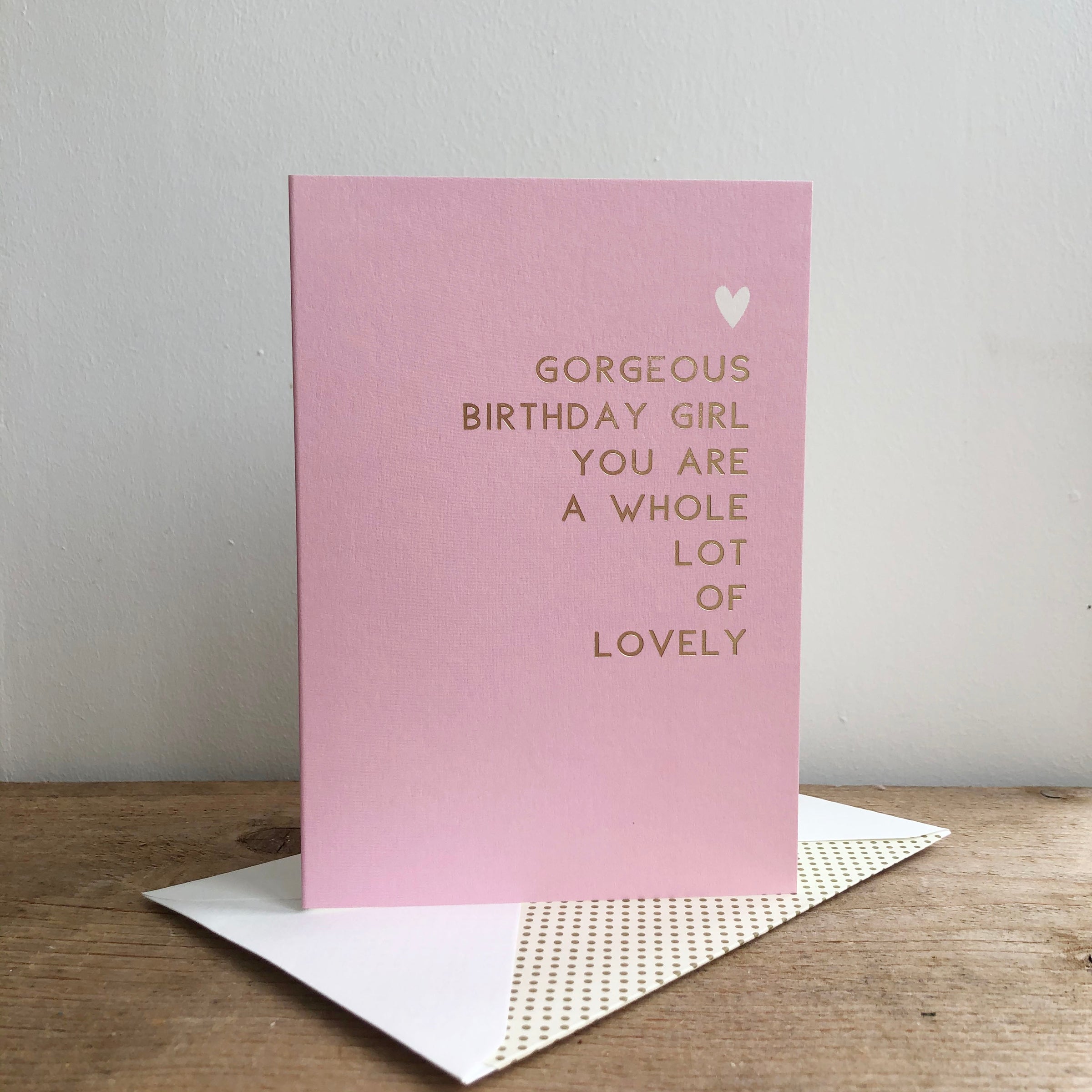 Whole Lot Of Lovely Birthday PAN16