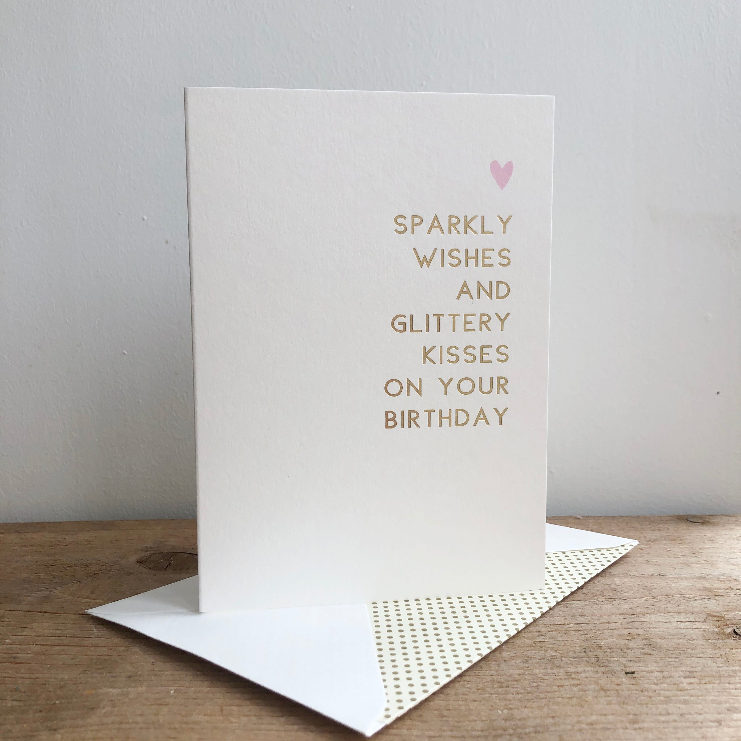 Sparkly Wishes & Glittery Kisses Birthday PAN14