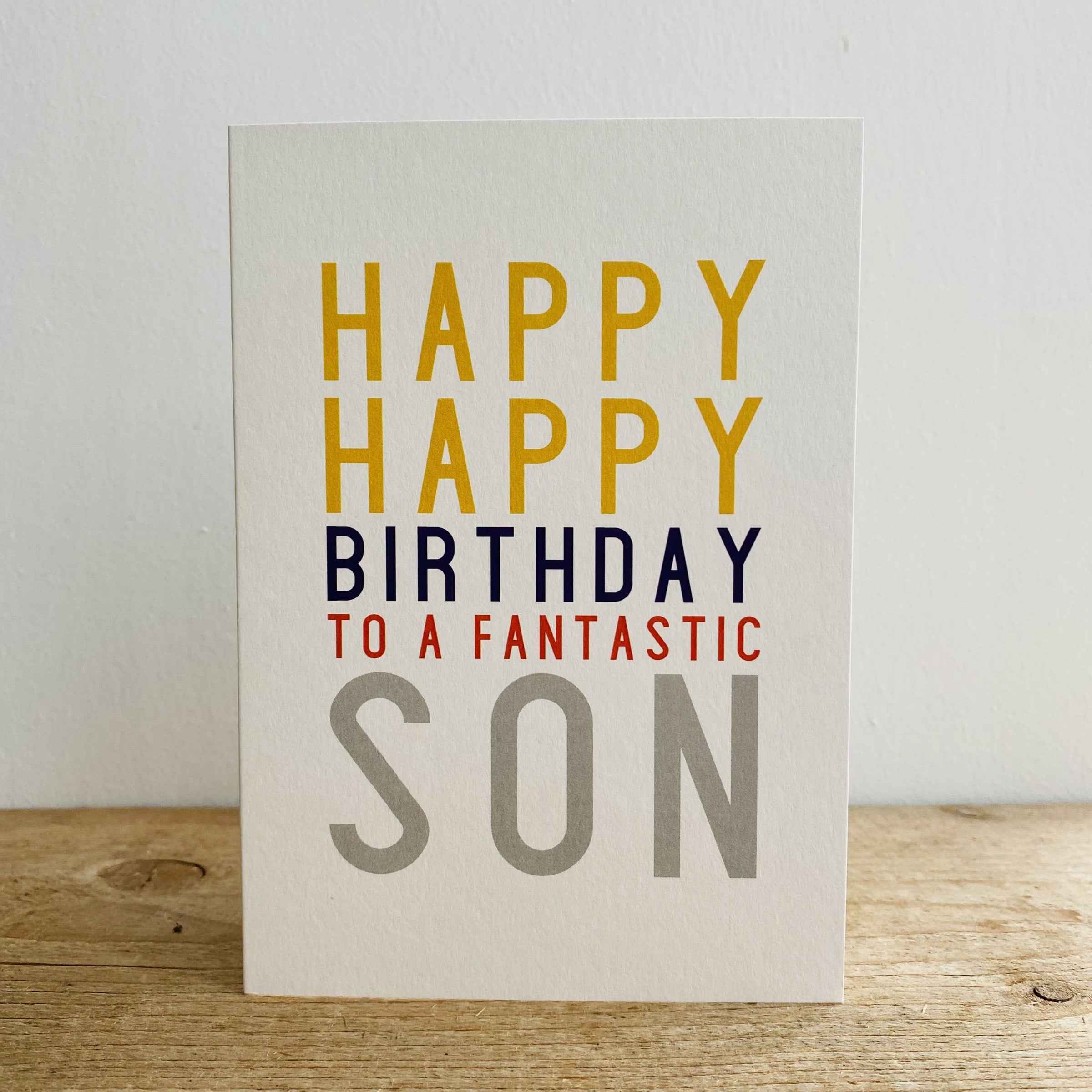 OX09 - Fantastic Son Birthday