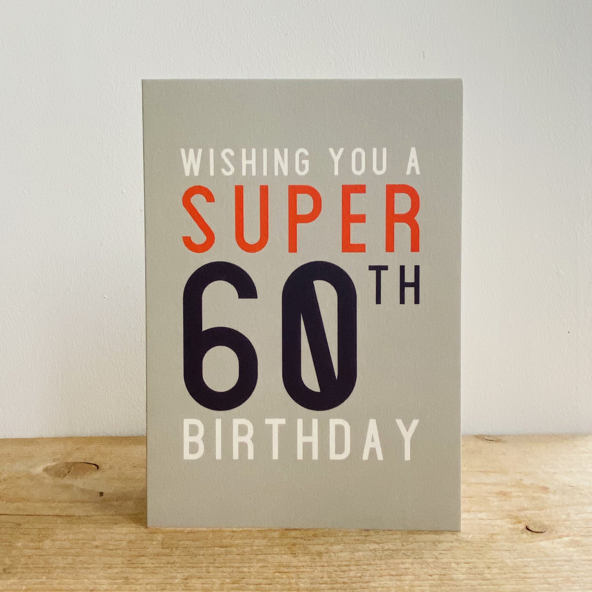 OX60 - 60th Birthday