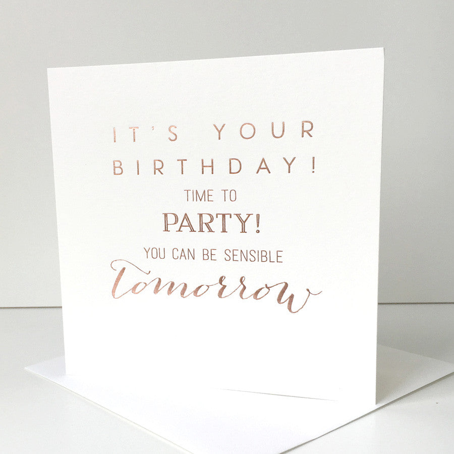 It's Your Birthday - Time to Party PC17