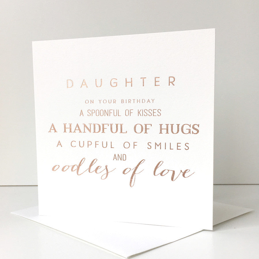 Daughter Birthday Card PC23