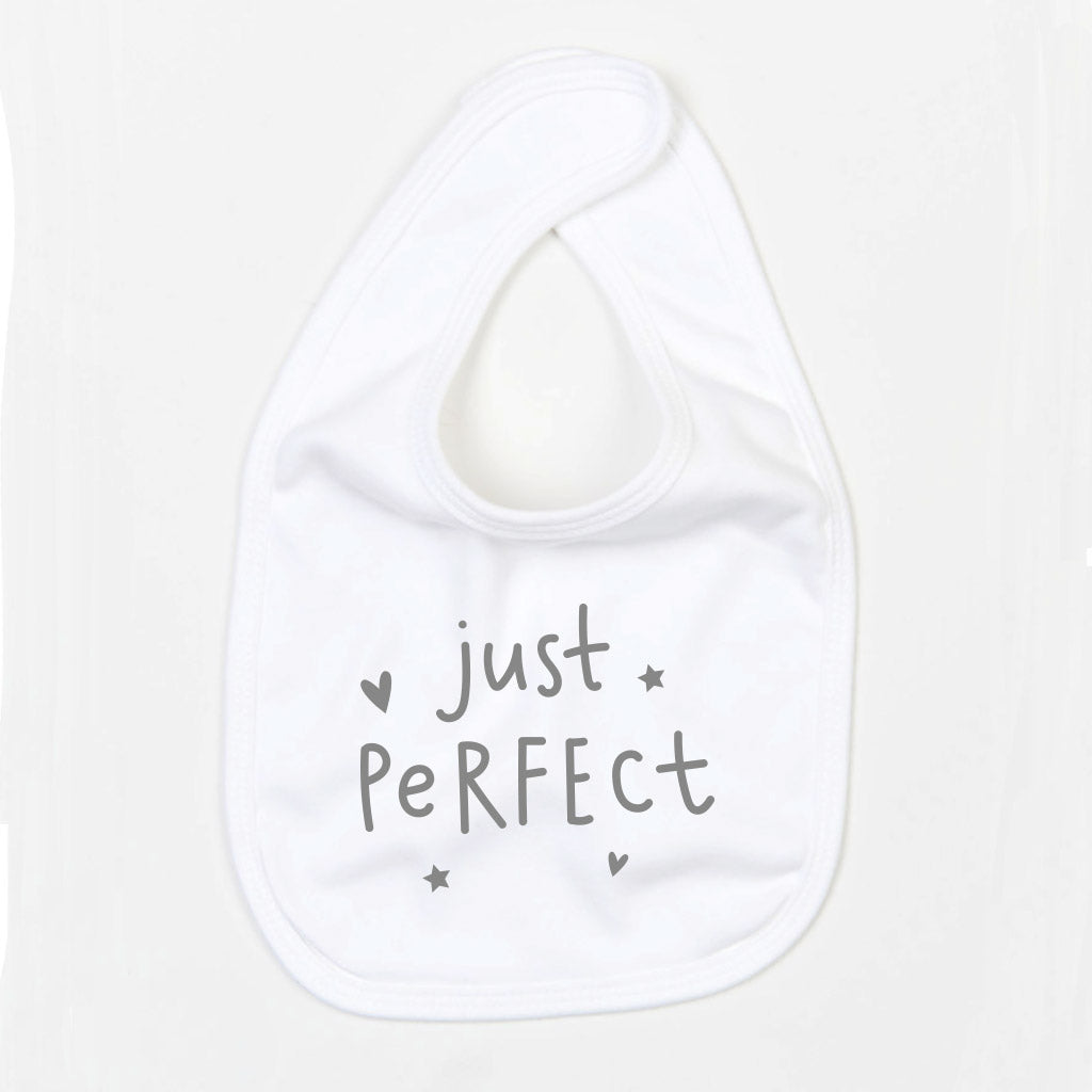 Just Perfect Bib - White