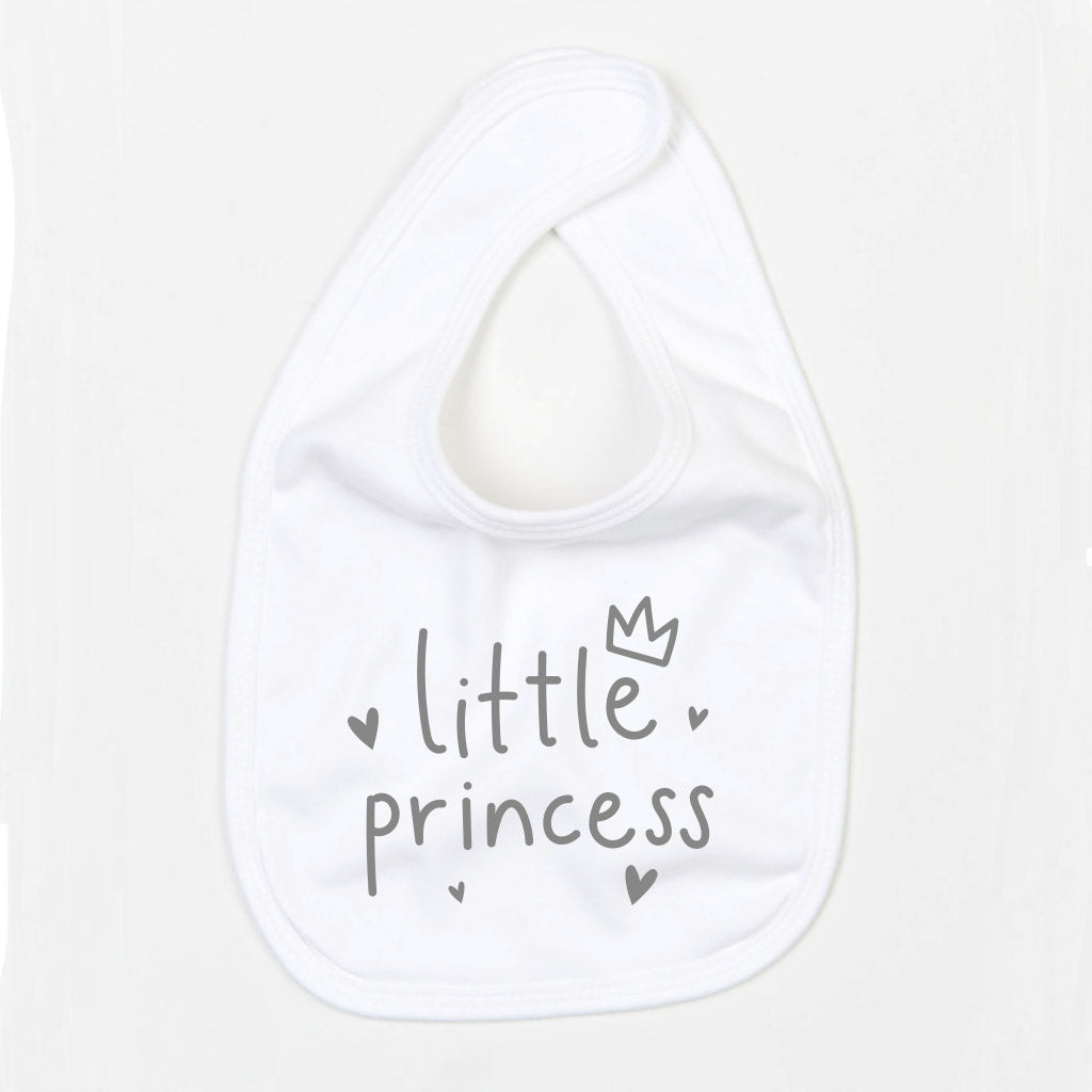 Little Princess Bib - White