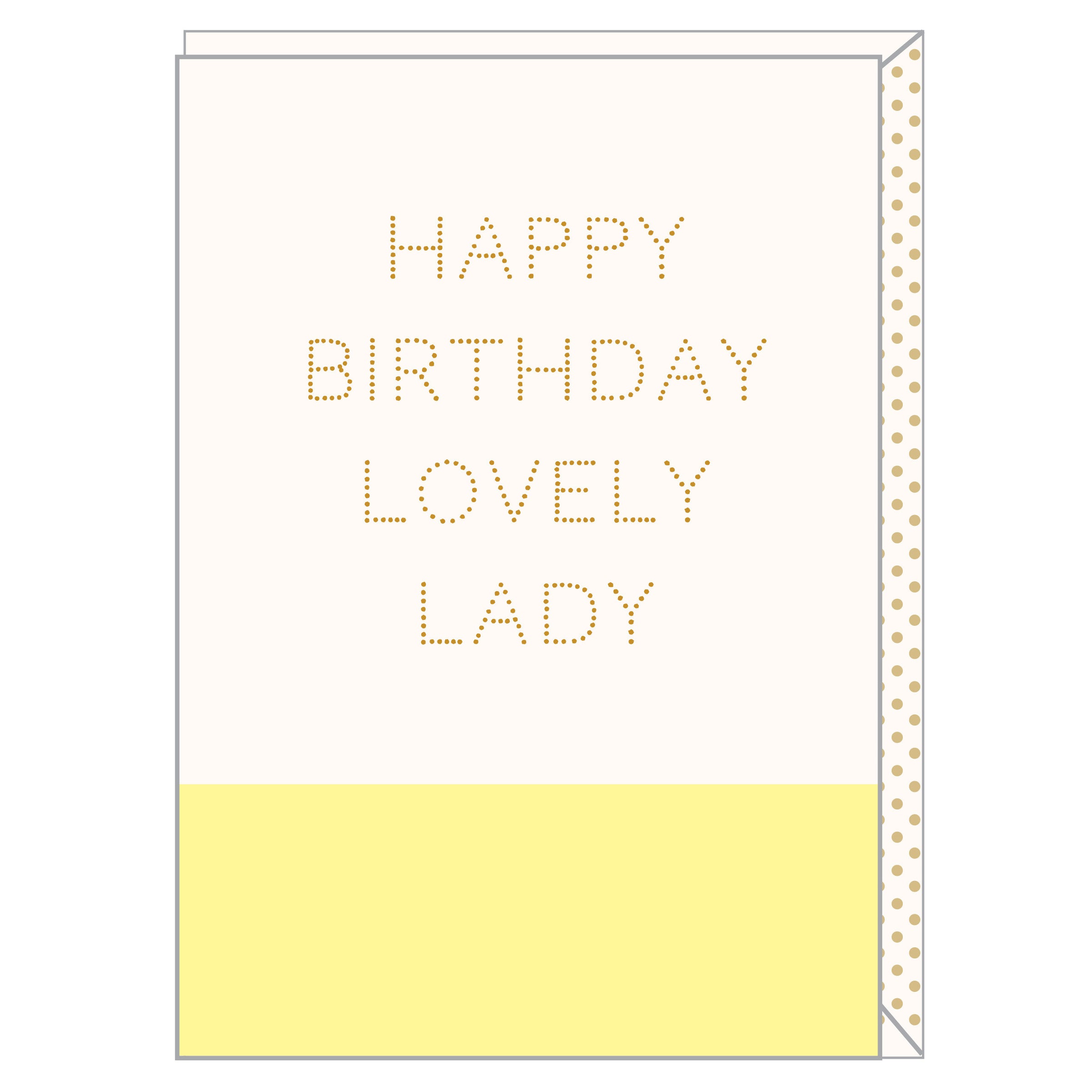 Lovely Lady Birthday SL03