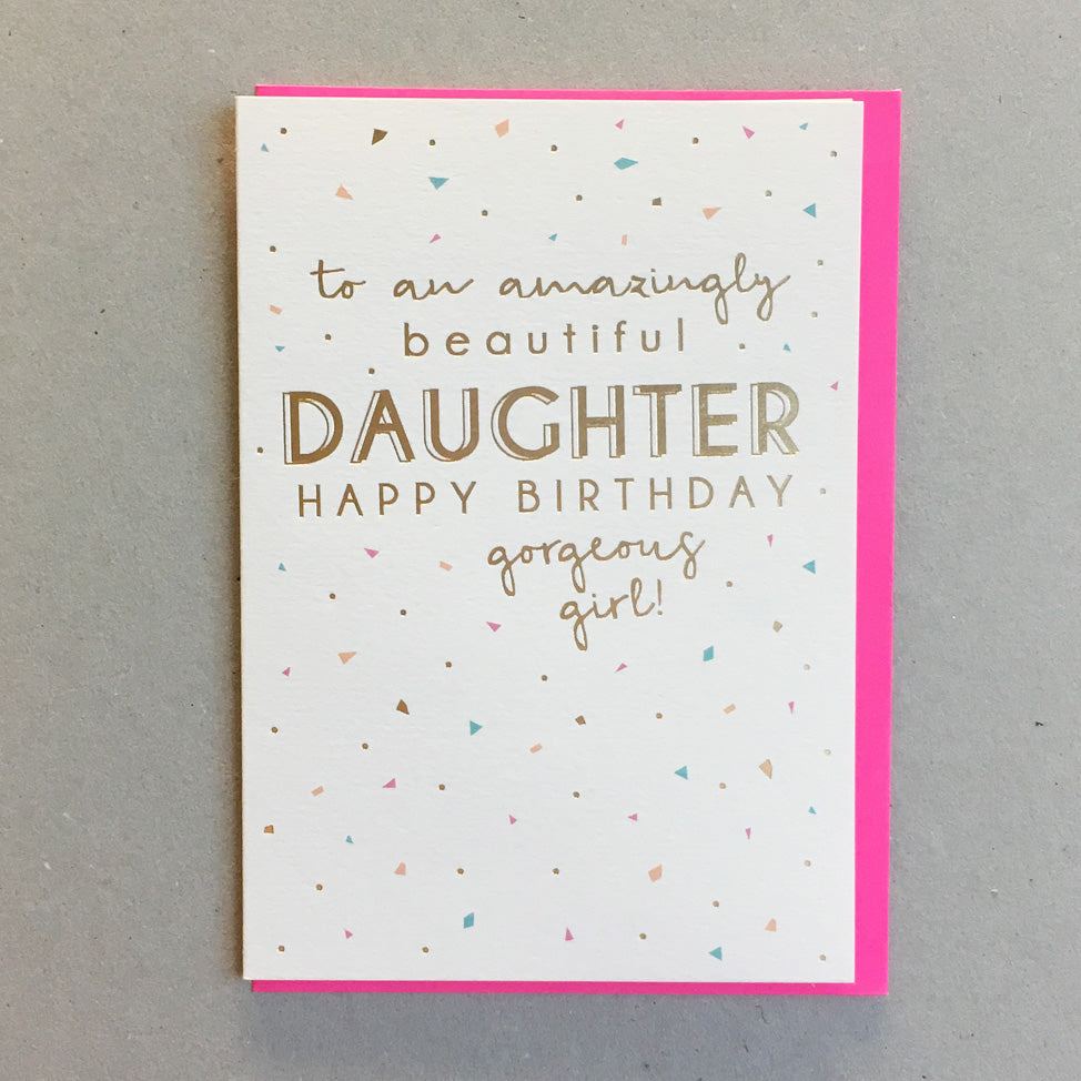 Happy Birthday Daughter TUT07