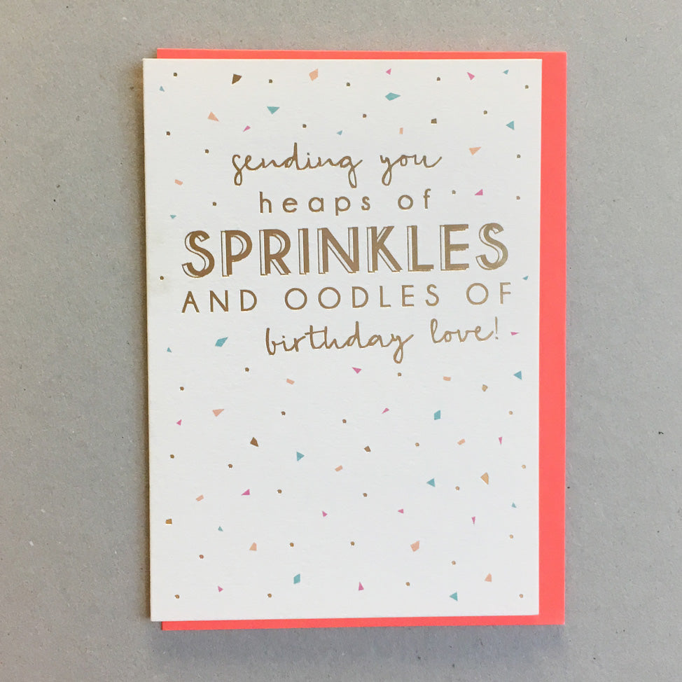Birthday Sprinkles & Love TUT18