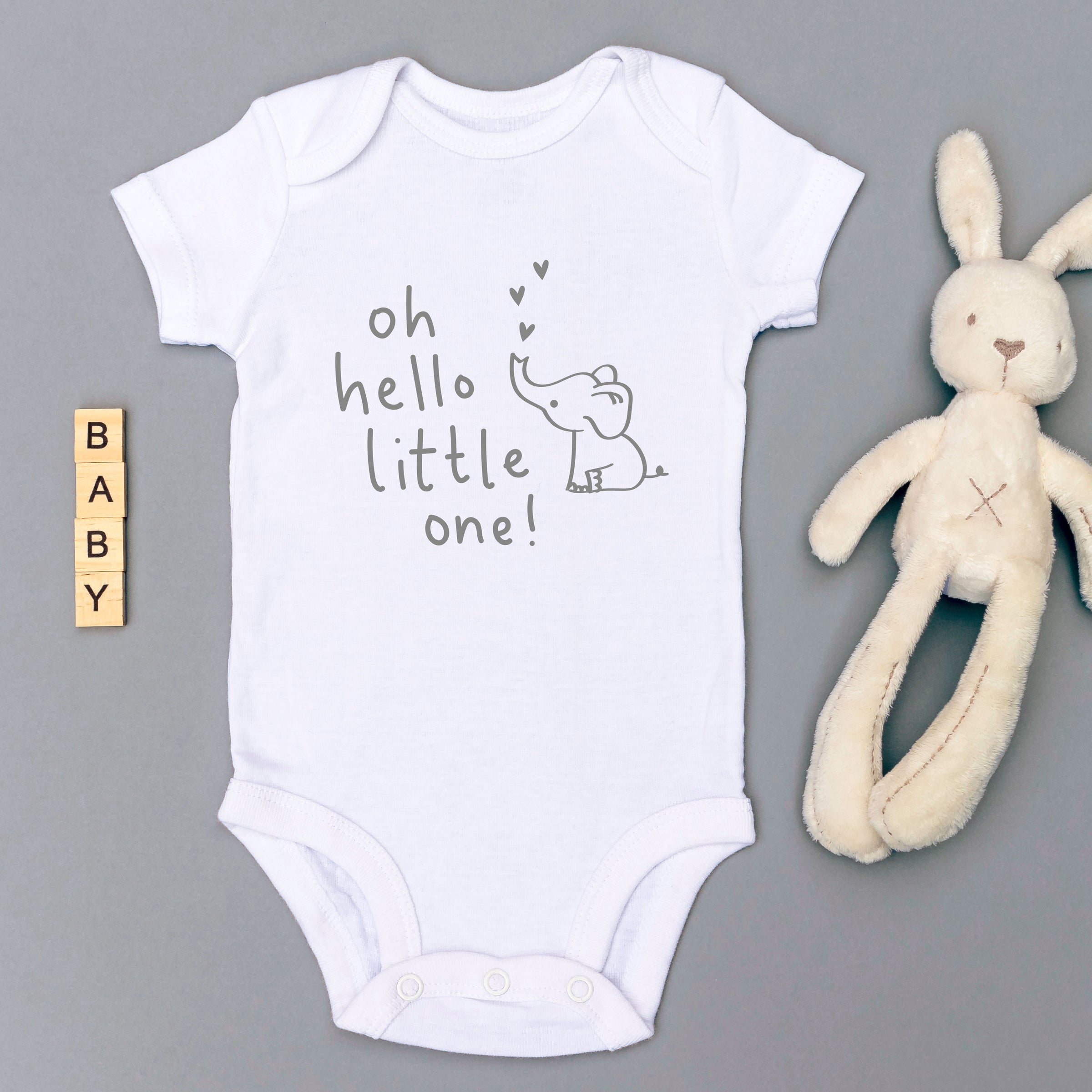 Little One Babygrow - White