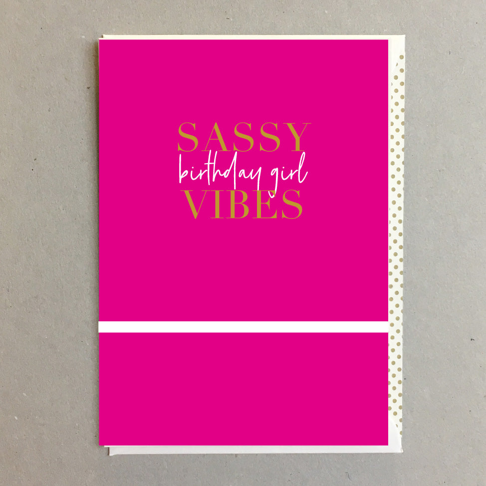 Sassy Birthday Girl Vibes YGG03