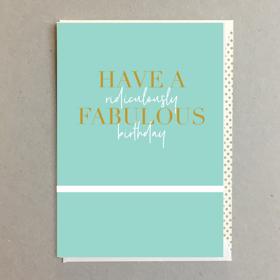 Ridiculously Fabulous Birthday YGG05