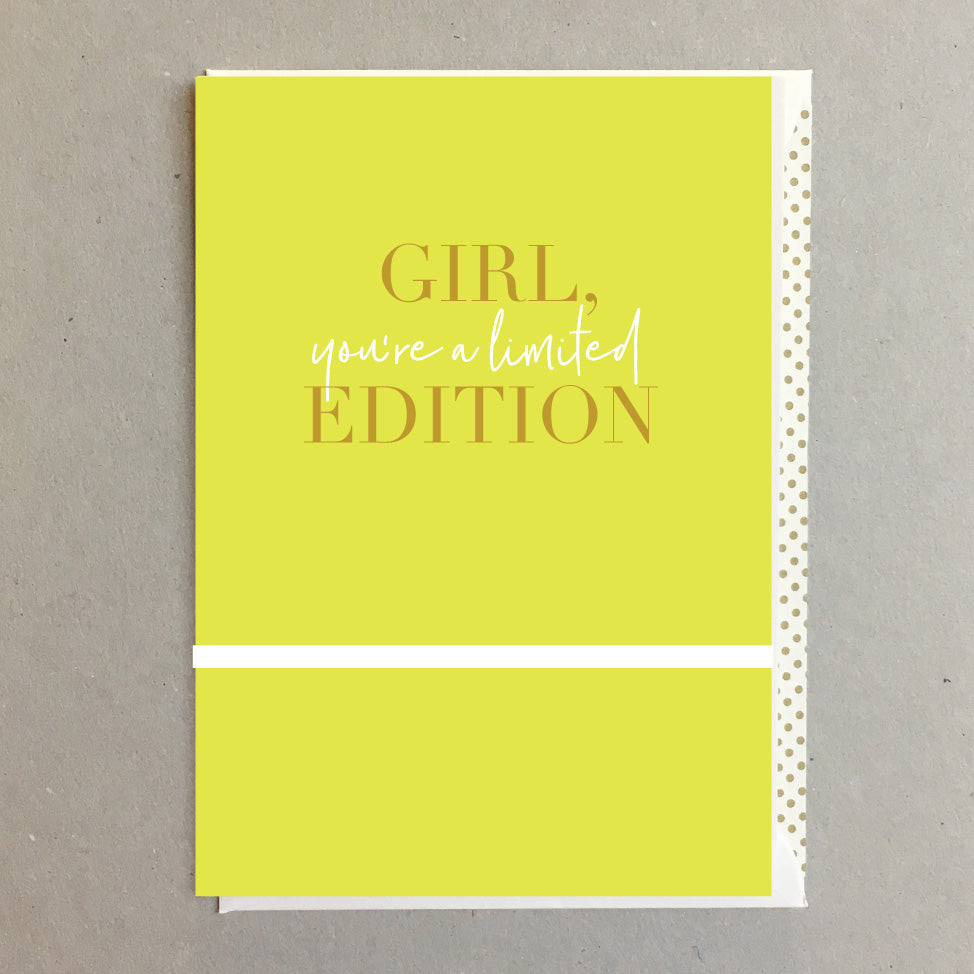 Girl You're A Limited Edition YGG15